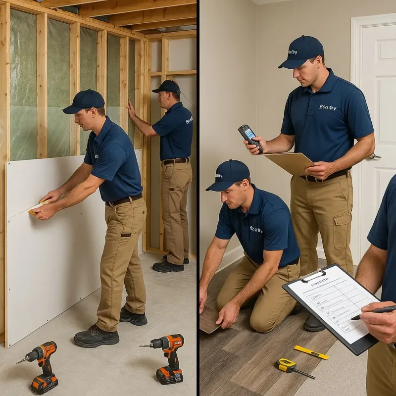 Repairs and Reconstruction process in Harris, MN